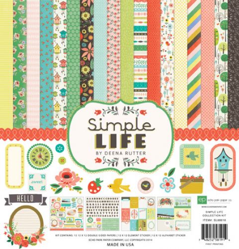 Echo Park Paper Company - Simple Life Collection by Deena Rutter - Collection Kit